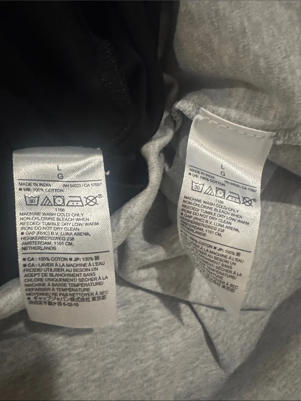 2 for 1 DEAL- Banana Republic Men's Polo Pack — Black & Light Gray